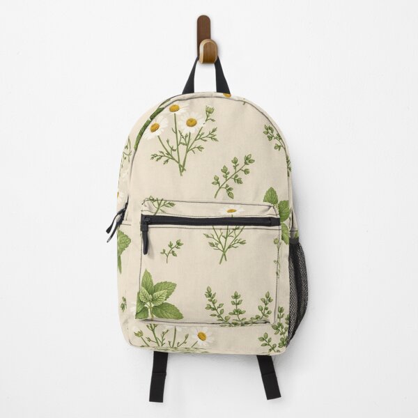 Item preview, Vintage Botanical Herbs and Daisies Seamless Pattern designed and sold by Owcomm.