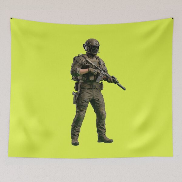 Item preview, Tactical Soldier Defusing Bomb Vector designed and sold by Utopian-Magic.