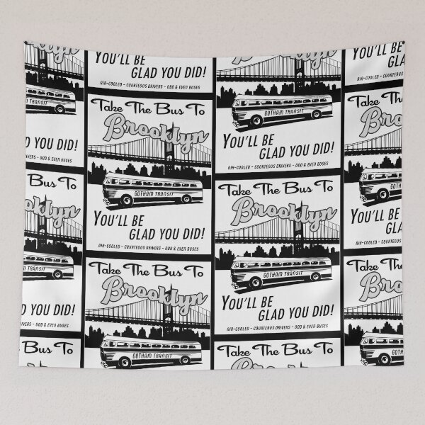 Item preview, Brooklyn By Bus designed and sold by Normbot2000.