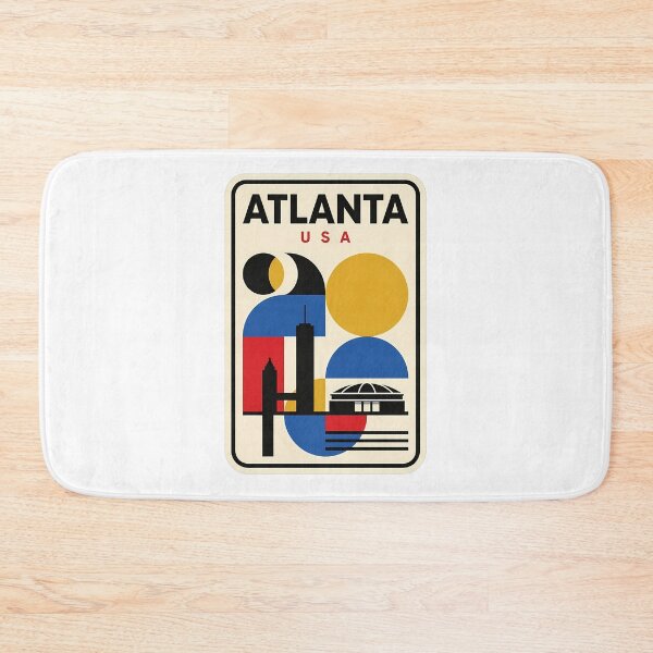 Item preview, Mid Century Modern Atlanta Georgia City Skyline designed and sold by k3rstman1.