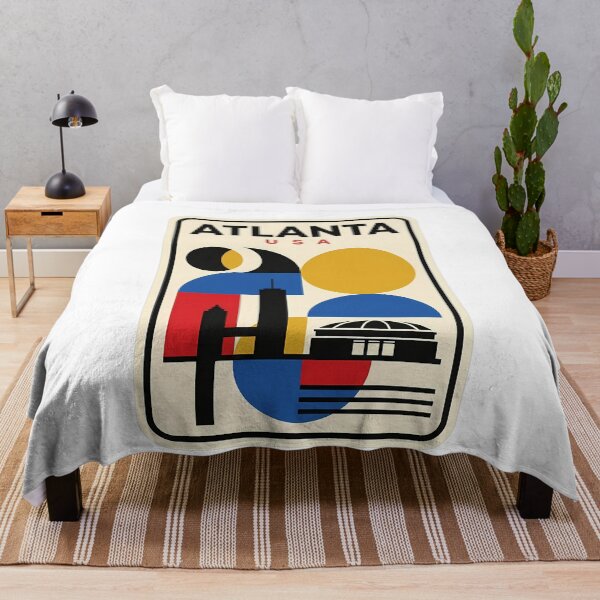 Item preview, Mid Century Modern Atlanta Georgia City Skyline designed and sold by k3rstman1.