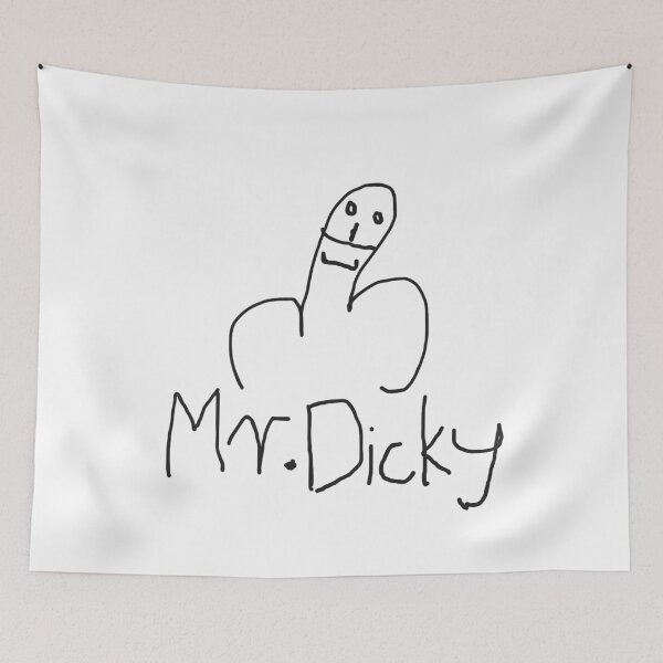 Item preview, Mr Dicky Funny Character Illustration designed and sold by PinkiArt.