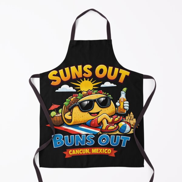 Item preview, Cancun Mexico Vacation Buns Out Relaxing Character designed and sold by Tsugraf Designs.