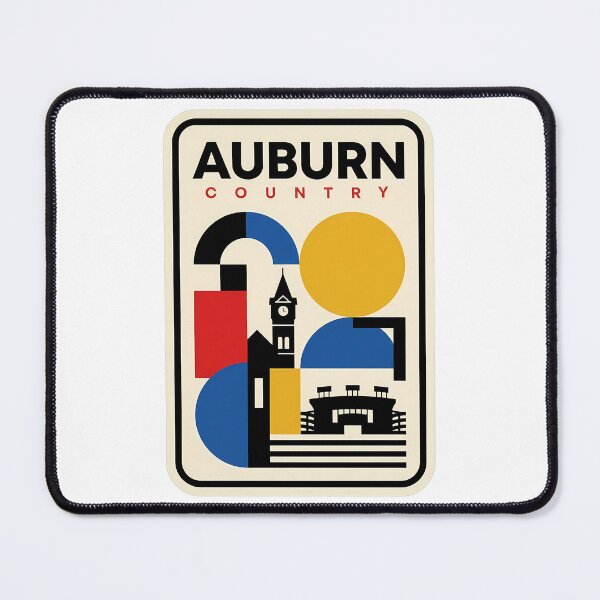 Item preview, Auburn Country Geometric College Town Landmarks designed and sold by k3rstman1.