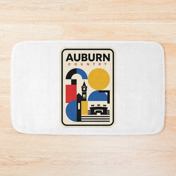 Item preview, Auburn Country Geometric College Town Landmarks designed and sold by k3rstman1.