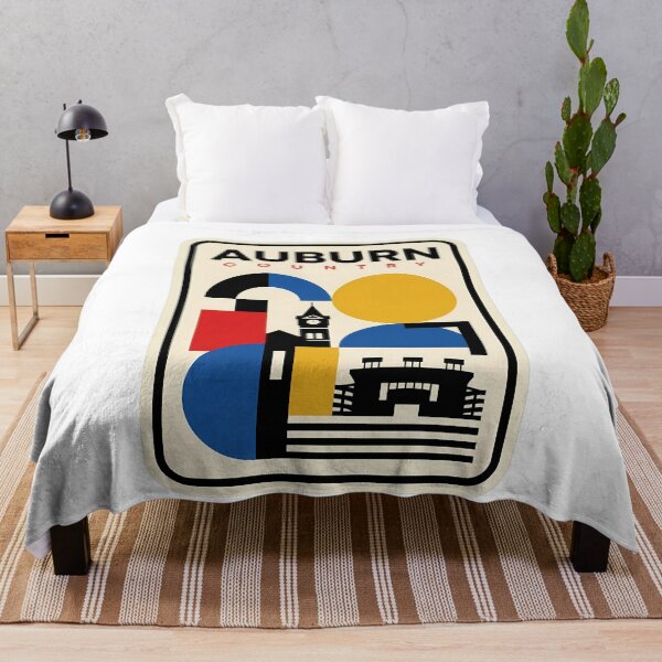 Item preview, Auburn Country Geometric College Town Landmarks designed and sold by k3rstman1.