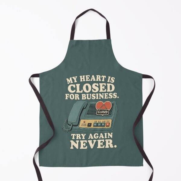 Item preview, Closed Heart Answering Machine Shirt designed and sold by Passionread.