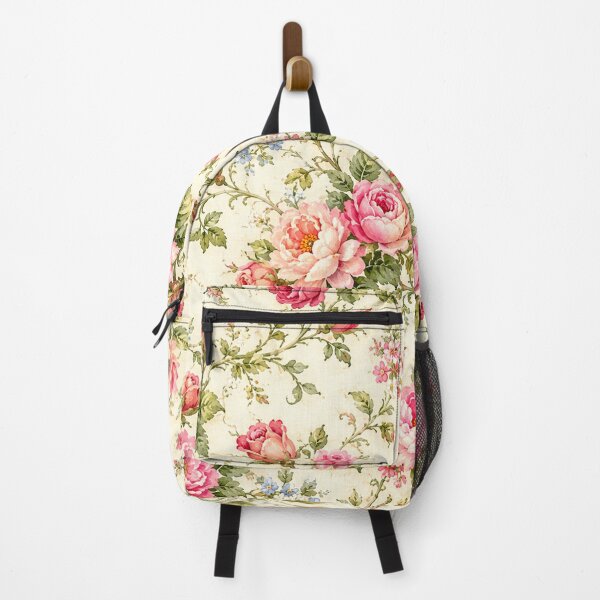 Item preview, Vintage Shabby Chic Pink Rose Floral Pattern designed and sold by Owcomm.