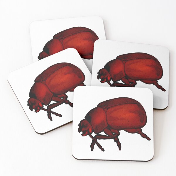 Item preview, Red Beetle designed and sold by MightBeHaunted.