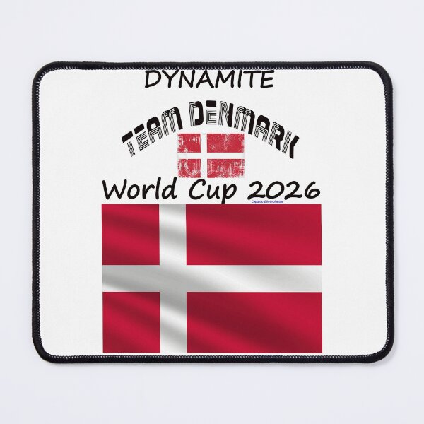 Item preview, Denmark Fan T‑Shirt world Soccer Cup 2026 DK outfit designed and sold by cabevo.