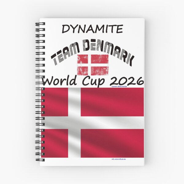Item preview, Denmark Fan T‑Shirt world Soccer Cup 2026 DK outfit designed and sold by cabevo.