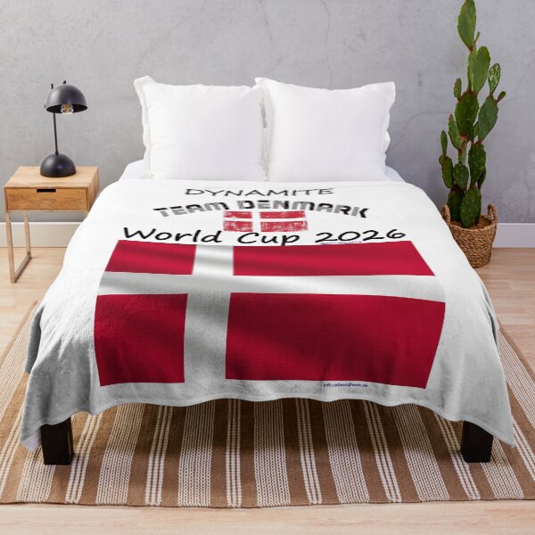 Item preview, Denmark Fan T‑Shirt world Soccer Cup 2026 DK outfit designed and sold by cabevo.