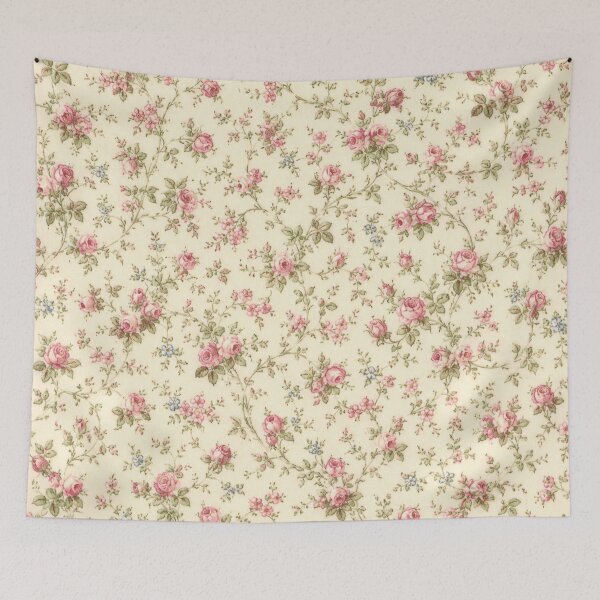 Item preview, Vintage Shabby Chic Pink Rose Pattern designed and sold by Owcomm.