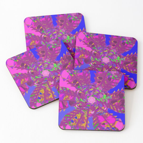 Item preview, Indigo Splatter Paint Kaleidoscope  designed and sold by RAHKELROYSUM.