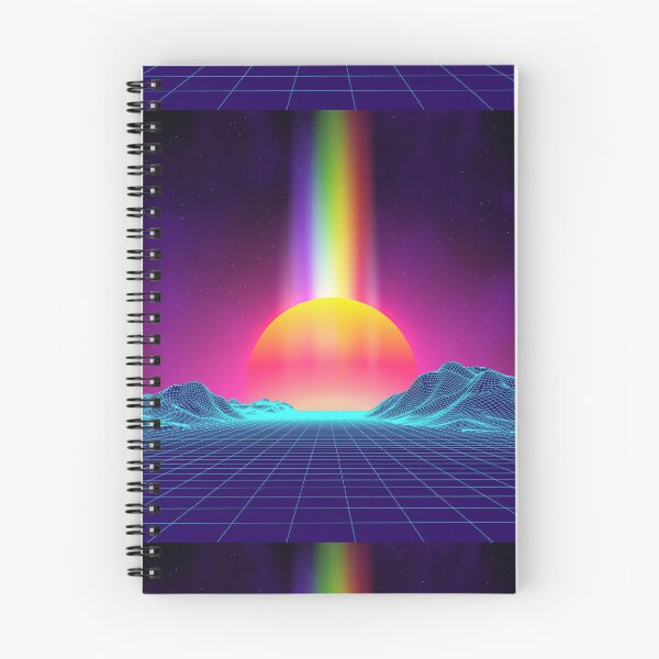 Item preview, Synthwave Sun Rainbow designed and sold by Priyan96.