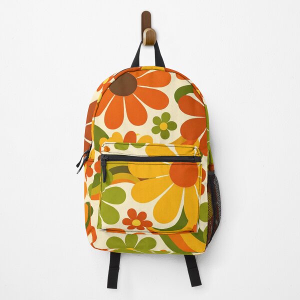 Item preview, Retro 70s Floral Pattern Groovy Flower Power designed and sold by Owcomm.