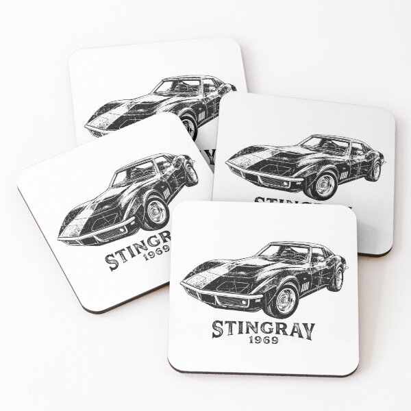 Item preview, 1969 C3 Stingray Distressed Vintage Black Coupe Muscle Car designed and sold by Off-Road-Zone.