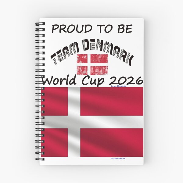 Item preview, Denmark Fan T‑Shirt world Soccer Cup 2026 DK outfit designed and sold by cabevo.