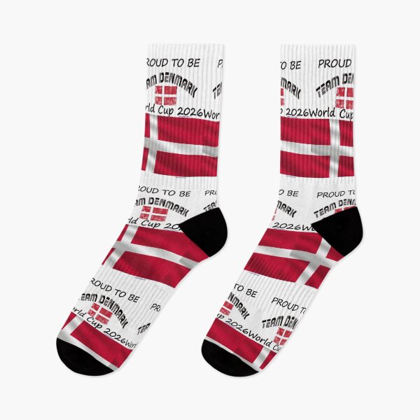 Item preview, Denmark Fan T‑Shirt world Soccer Cup 2026 DK outfit designed and sold by cabevo.