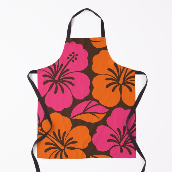 Item preview, Retro Groovy Hibiscus Floral Pattern designed and sold by Owcomm.