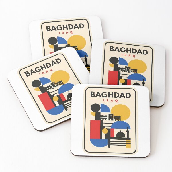 Item preview, Vintage Baghdad Iraq Geometric Mid Century Style designed and sold by k3rstman1.