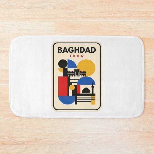 Item preview, Vintage Baghdad Iraq Geometric Mid Century Style designed and sold by k3rstman1.