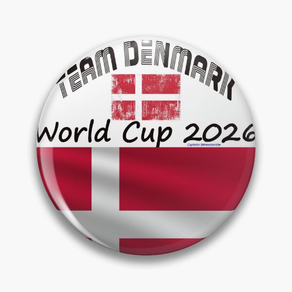Item preview, Denmark Fan T‑Shirt world Soccer Cup 2026 DK outfit designed and sold by cabevo.