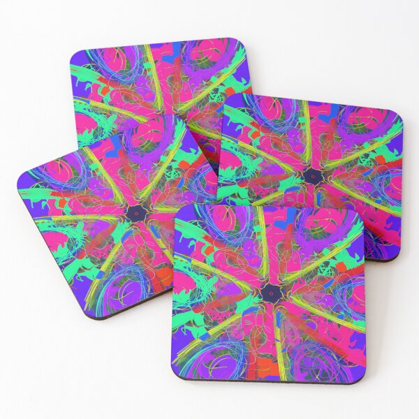 Item preview, Vivid Indigo Cyberpunk Kaleidoscope  designed and sold by RAHKELROYSUM.