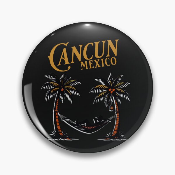 Item preview, Cancun Mexico Vacation Hammock Lounging Graphic designed and sold by Tsugraf Designs.