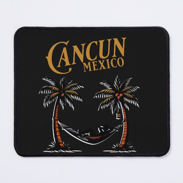 Item preview, Cancun Mexico Vacation Hammock Lounging Graphic designed and sold by Tsugraf Designs.