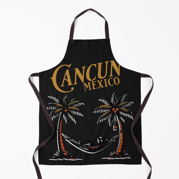 Item preview, Cancun Mexico Vacation Hammock Lounging Graphic designed and sold by Tsugraf Designs.
