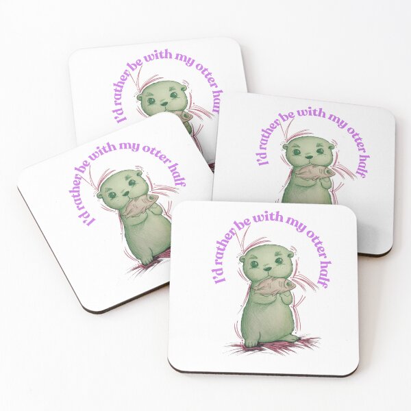 Artikelvorschau, Ich wäre lieber bei meiner Otterhälfte. entworfen und verkauft von EchoBySerdenak.