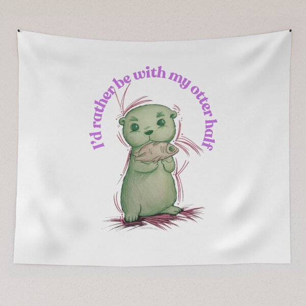 Item preview, I'd Rather Be With My Otter Half designed and sold by EchoBySerdenak.