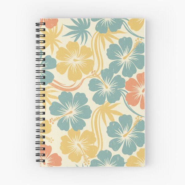 Item preview, Retro Hawaiian Hibiscus Floral Pattern designed and sold by Owcomm.
