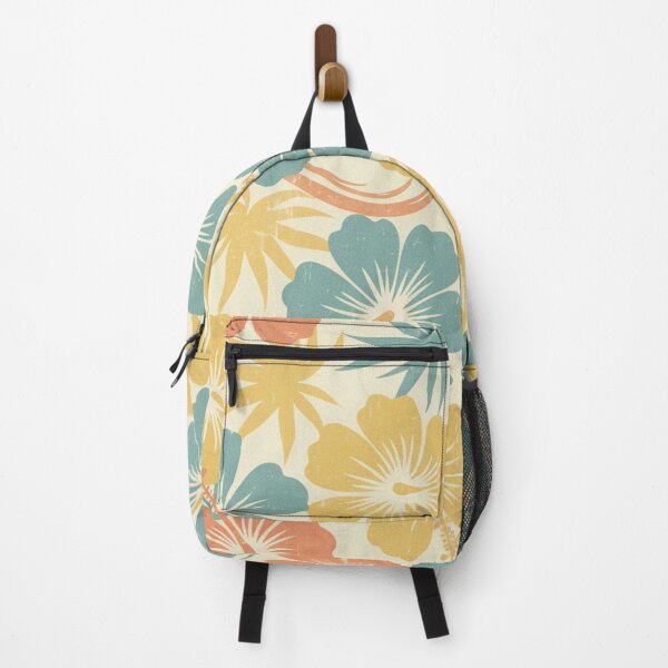 Item preview, Retro Hawaiian Hibiscus Floral Pattern designed and sold by Owcomm.