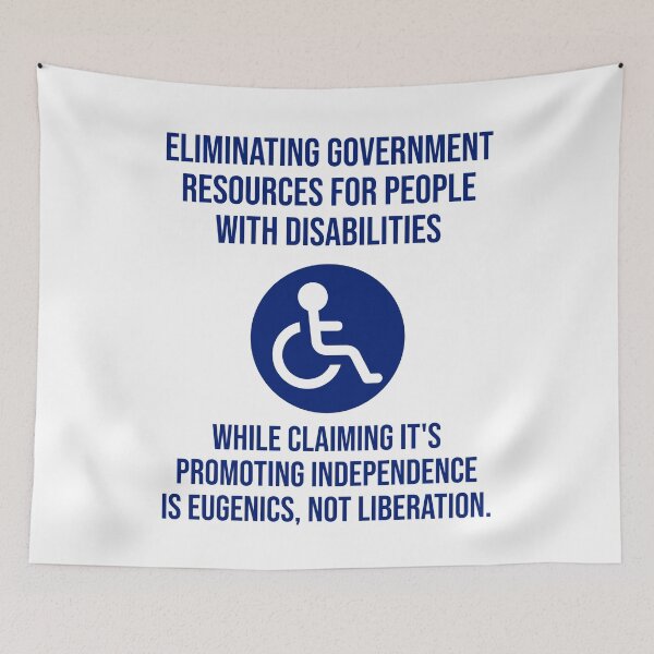 Item preview, This is eugenics not liberation. designed and sold by Rachel the Artist .