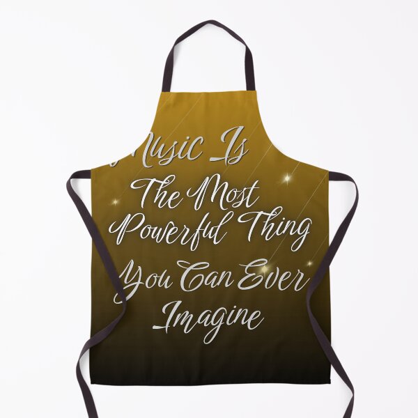 Item preview, Music Is The Most Powerful Thing designed and sold by BrightrDayMusicArt.