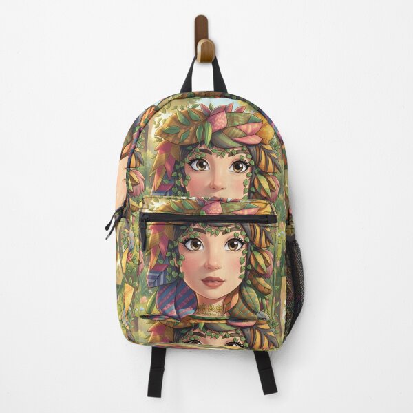 Item preview, Enchanted Nature Goddess – Whimsical Fantasy Portrait designed and sold by Selena.m.studio.