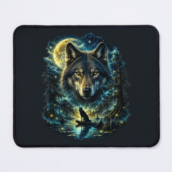 Item preview, Wild Spirit Under The Moonlight | Wolf designed and sold by skkyfaithArtz.