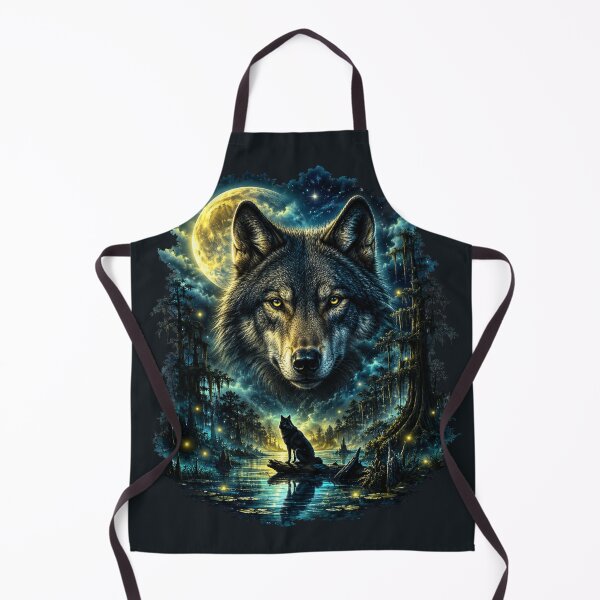 Item preview, Wild Spirit Under The Moonlight | Wolf designed and sold by skkyfaithArtz.