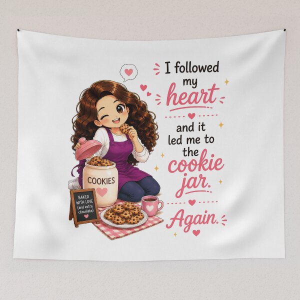 Item preview, I Followed My Heart and It Led Me to the Cookie Jar. Again. designed and sold by thecookiegallery.