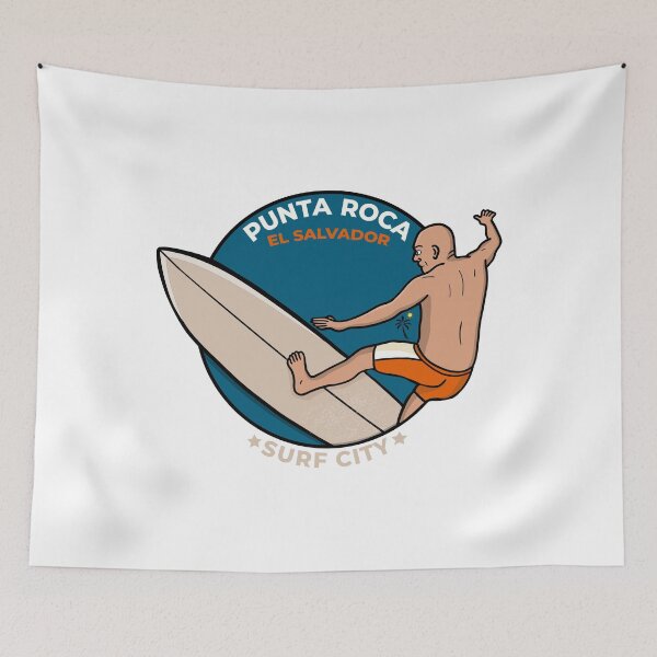 Item preview, Punta Roca El Salvador Surf City Tropical designed and sold by shopdiego.