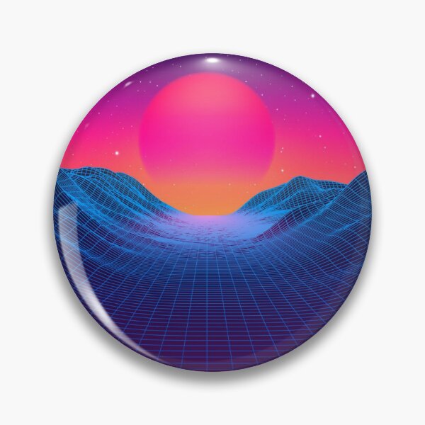 Item preview, Synthwave Sun Mountains designed and sold by Priyan96.