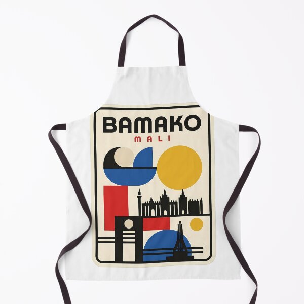 Item preview, Bamako Mali African City Minimalist Geometric Travel designed and sold by k3rstman1.