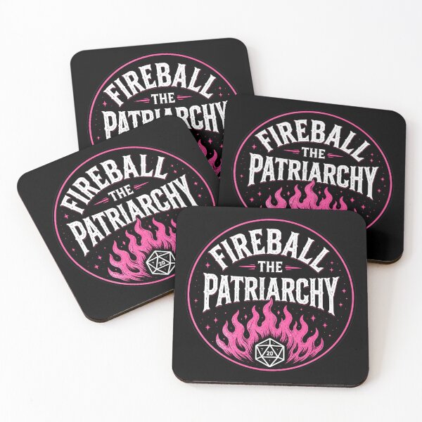 Item preview, Fireball the Patriarchy | Feminist D20 RPG Design designed and sold by tiny-rebellion.