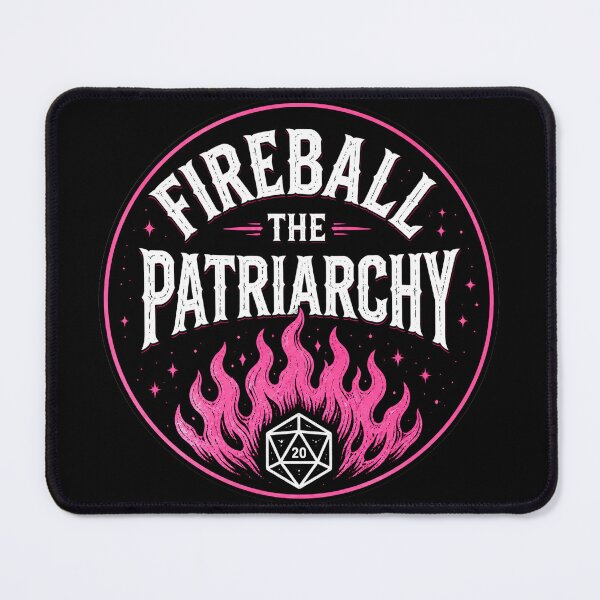 Item preview, Fireball the Patriarchy | Feminist D20 RPG Design designed and sold by tiny-rebellion.