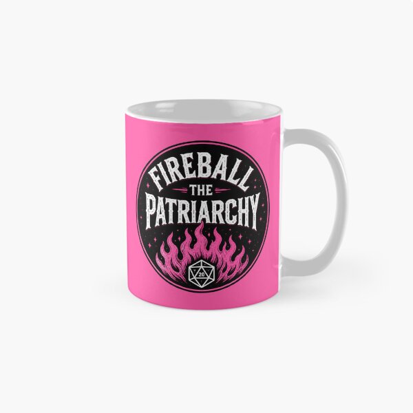 Item preview, Fireball the Patriarchy | Feminist D20 RPG Design designed and sold by tiny-rebellion.