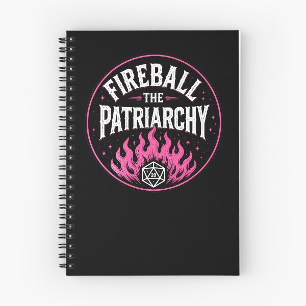 Item preview, Fireball the Patriarchy | Feminist D20 RPG Design designed and sold by tiny-rebellion.