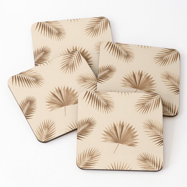 Item preview, Golden Palm Leaves Elegant Botanical Seamless Pattern designed and sold by Owcomm.