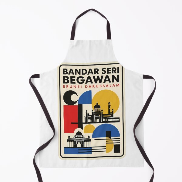 Item preview, Retro Geometric Bandar Seri Begawan Brunei Mosque designed and sold by k3rstman1.